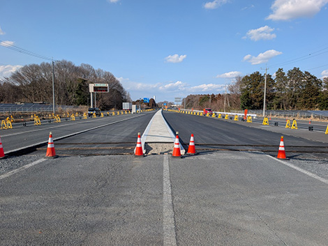 道路改良工事 408号真岡南BPその5（快安道補）