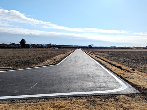 県単農道整備工事砂ケ原5地区