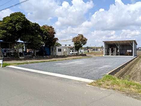 真岡市　I様邸　アスファルト舗装工事