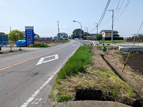 道路改良工事 石末真岡線(快安道補)