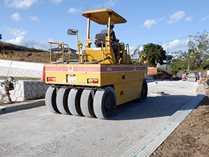 真岡市　道路築造工事2-1号