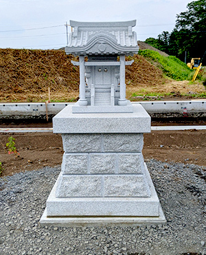 真岡市　氏神様（施工後）